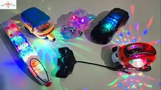 Transparent Gear Light Train And Rimot Control Rc Fomaus car/Auto Taxi And Duckling car/09 Futurecar