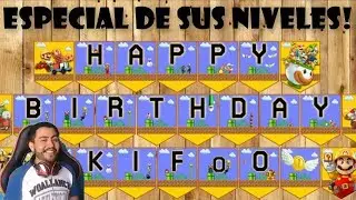 Especial de sus Niveles de Cumplea&ntilde;os a KifoO! Super Mario Maker