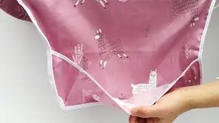 Viedouce Bavoirs b&eacute;b&eacute; avec Manches, Coton Bavoir Etanche &agrave; Manches Longu