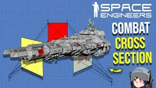 Design Better Combat Ship by Considering These, Space Engineers Combat Cross Section and Perspective