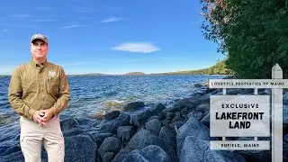 Lakefront Land on Cold Stream Pond | Maine Real Estate
