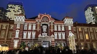 東京ミチテラス2012　東京駅プロジェクションマッピング【HD】EOS 5D Mark III