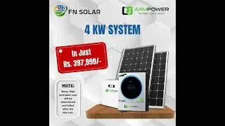 Solar Power Deal LIVE! ⚡ ARM Power 4KW System Price Reveal (Don't Miss Out!)