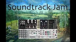 modular sound track time - using MI Plaits, DFAM, Neutron, Abyss & Volca FM