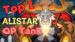 Wild Rift | Top 1 Alistar season 13 ex rank Challenger - Axe Wild RIFT Gameplay