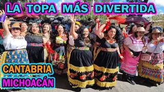 La TOPA MÁS ALEGRE Y RELAJO de MICHOACÁN Feria del Maíz 2026 CANTABRIA MICHOACÁN