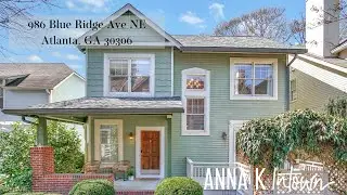 986 Blue Ridge Ave NE | Poncey-Highland Atlanta Home For Sale
