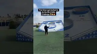 That time I got invited to do the MLS skills Challenge 🔥🫣