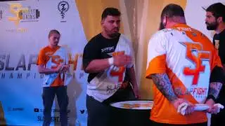 Darius The Destroyer VS Frank The Tank #slapfight #slapfighting #slap #sports #powerslap #ufc #sport