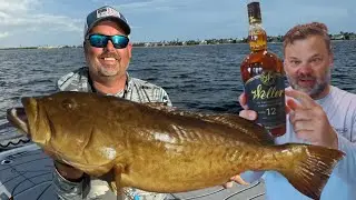 Grouper Cheeks paired with a FINE Bourbon |  a Canal Life Tradition