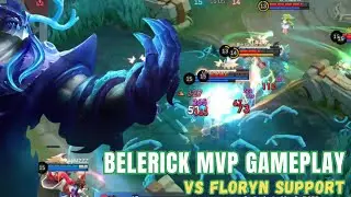BELERICK BEST BUILD 2025| BELERICK TOP GLOBAL| BUILD BELERICK TANK| BELERICK MVP GAMEPLAY MLBB
