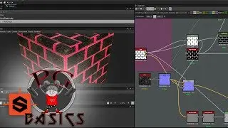 Substance Designer Basics - Shape Node, Blend Node, Transform 2D Node