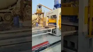 Dauerwerk DW10 Block Making Machine Simple Production Line in Cambodia