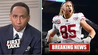 FIRST TAKE | Stephen A. Smith gets brutal honest on 49ers Super Bowl run without Kittle injury