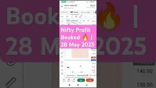 Nifty Target Hit Today 🔥 | 28 May 2025 Stock Market Update | Profit Booked!