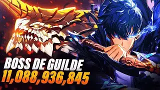 GUILD BOSS RAGE 26, 11 BILLIONS DAMAGES ! Stuffs & runs | Solo Leveling Arise