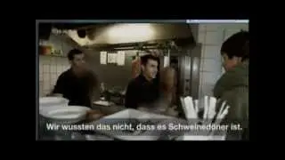 döner halal aber mit schweinefleisch دونر حلال لكن مع لحم الخنزير