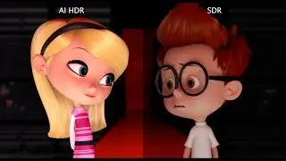 SDR VIDEO TO HDR VIDEO AI CONVERSION