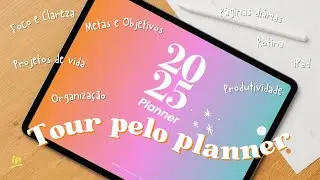 Tour pelo Planner Digital 2025 da InMotion Planner - Horizontal 💗