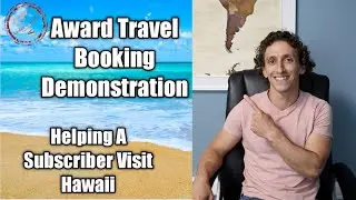 Using Points To Fly To Hawaii | Award Booking Demonstration