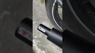 Globe Wildboar exhaust for RE  classic 350 #exhaust #classic350 #royalenfield #wildboarexhaust