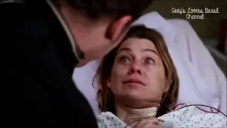Grey's Anatomy 12x09 | meredith chorando & alex consola-a