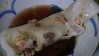 Chinese Steamed Rice Rolls  肠粉  (Home Recipe Included)  Popular China Street Food