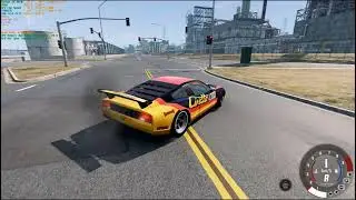RTX 4070 Ventus 2X + 5800 X3D | BeamNG test with CK Graphics Settings Mod