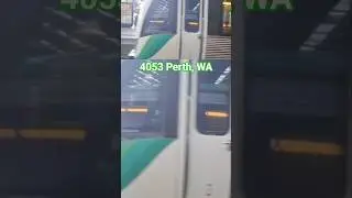 Transperth #4053 at Perth #shorts #seb #trains #train #fypage #fypyoutube #perth #perthwa #fyp #4u