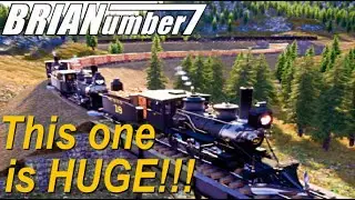 One of the BIGGEST TRAINS in Railroads Online with 49 Cars! - BRIANumber7 plays RRO