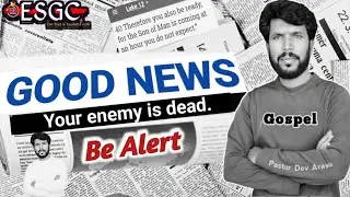 your enemy is dead 🪾 #jesuschrist / kannada christian massage/ pastor Dev Arasu ESGC AURAD 