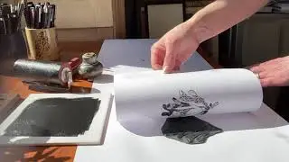 Handprinted, Hand Bound Books: Process, Part 1