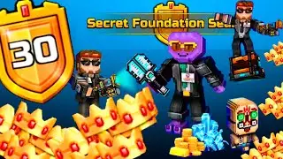 Buy Full Secret Foundation Battle Pass (Up To 30 Lvl) & Review Anomaly Concentrator - Pixel Gun 3D