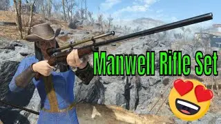 Manwell Rifle Set and The Quantum Radstag (Fallout 4 Creation Club)