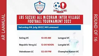 Vaivakawn LC vs Champhai Kanan VC | All Mizoram Inter Village Football Tournament | AR GROUND | LIVE