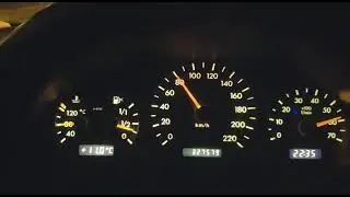 Mercedes ML230 1999 0-100 test W163 M111