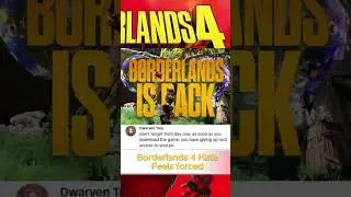 Borderlands 4 hate forced?