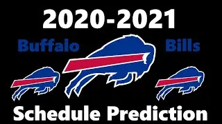 Predicting the Buffalo Bills Schedule 2020-2021 NFL Season