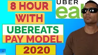 How much i made 8 hours with Ubereats NEW PAY MODEL 2020