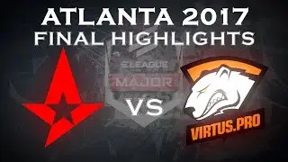 ASTRALIS vs VIRTUS PRO @ ELEAGUE Major 2017 Atlanta FINAL Highlights