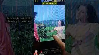 Sony KLV-24R402A // Как устранить вертикальные полосы на изображении #sony #ledtv #halderradio