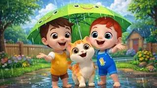 Rain, Rain, Go Away | Family Fun Day by Krishnatoon kids songs nursery rhymes 