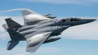 2026-😱Air Force F-15E Strike Eagle in Flight | Supersonic Multirole Fighter Jet 