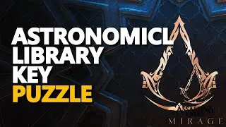 Astronomical Library Key Puzzle Assassin Creed Mirage