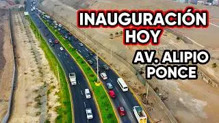🎉 AV. ALIPIO PONCE | Obra terminada e inauguración HOY
