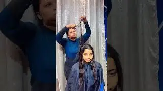 Hair cutting 💇&zwj;♀️ look chenge😇💕
