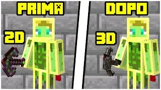LA MIA NUOVA TEXTURE PACK IN 3D DI MINECRAFT ITA 1.19!! *3D*