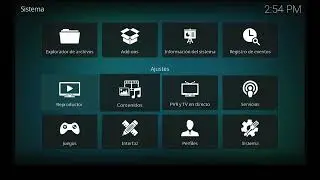 Kodi B&aacute;sico m&aacute;s lista m3u