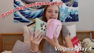 Dance bag emergency kit must-haves! // Vlogmas day 4