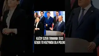 KAZDY DZIEŃ TEGO RZ@DU TO KRZ*WDA DLA POLSKI #polish #shortvideo #poland
